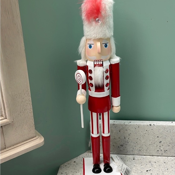 Whimsical peppermint Nutcracker 🎄 - Picture 1 of 8